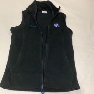 Columbia fleece vest University of Kentucky